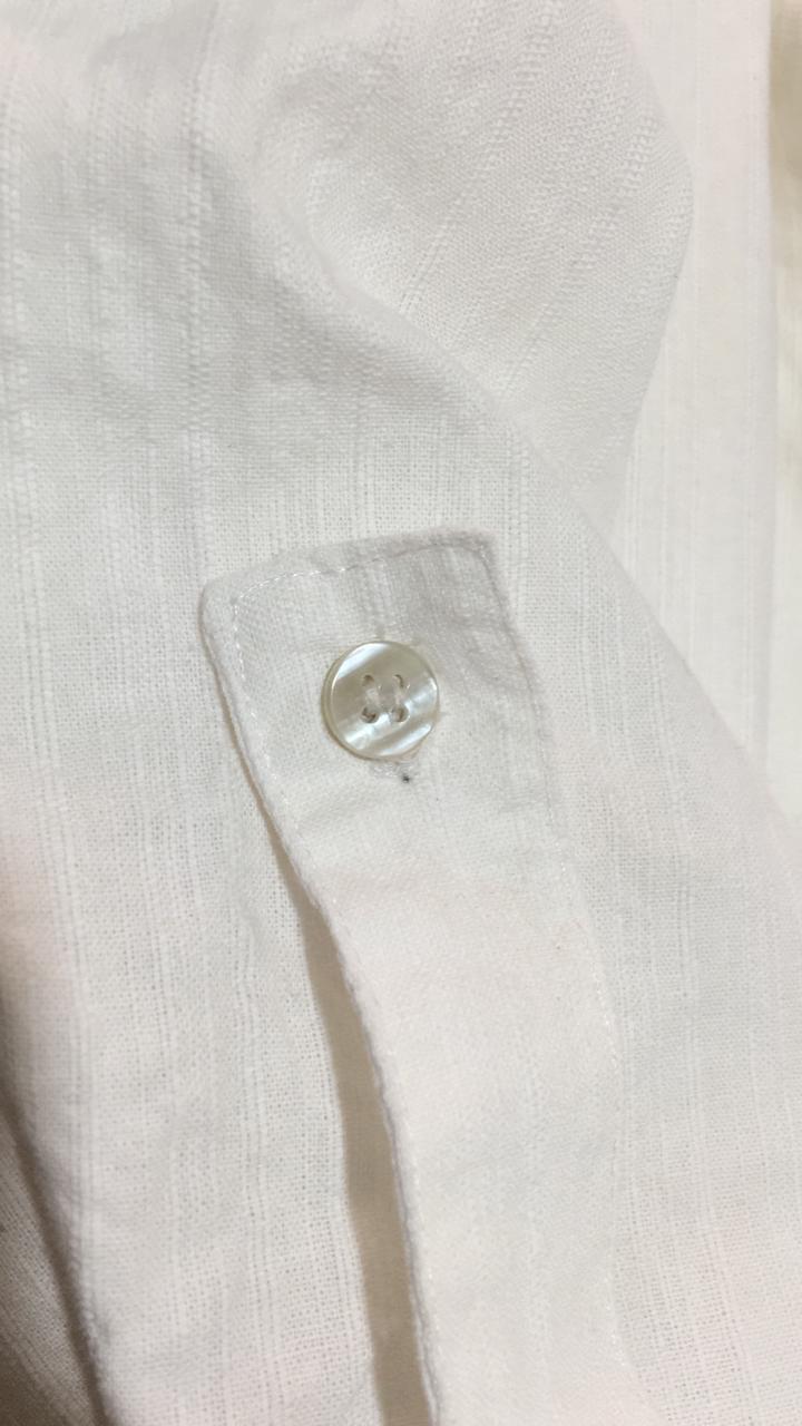 Chemise Tecido Cambraia Premium de Algodão c/ Linho - Image 8